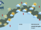 Meteo, tempo variabile con qualche occasionale precipitazione