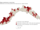 La mappa dei Comuni liguri a rischio spopolamento