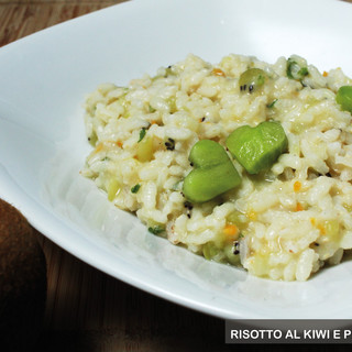 MercoledìVeg di Ortofruit: oggi prepariamo il risotto al kiwi e prosecco