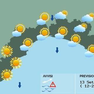 Meteo: un venerdì con poche nubi, vento forte e temperature in discesa