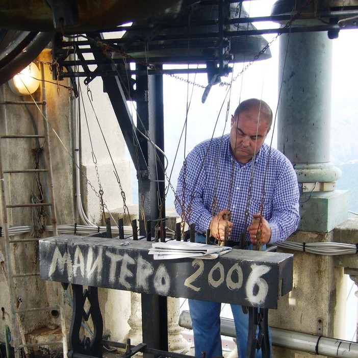 Genova piange Michele Mantero, il Maestro campanaro presso la Madonna della Guardia