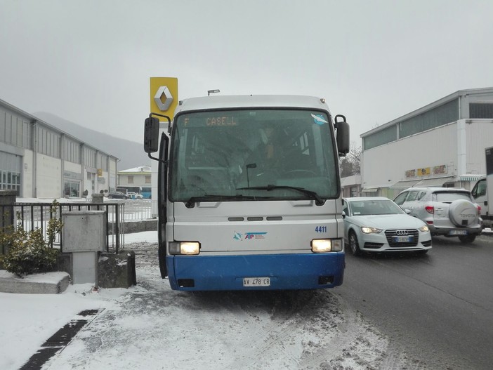 Gomme termiche e bus piccoli, le soluzioni di Atp per sconfiggere la neve