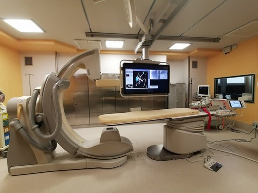 Un nuovo angiografo in dotazione all’Unità Operativa Radiologia Interventistica dell'ospedale San Martino