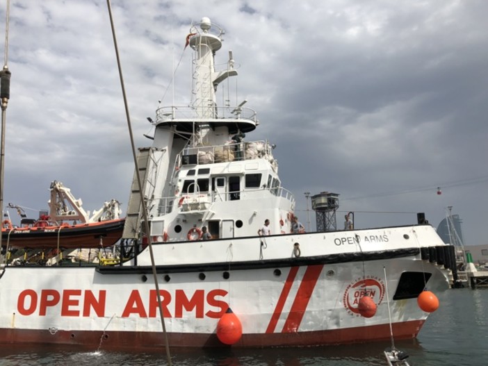 Migranti, la nave Open Arms in arrivo a Genova mercoledì