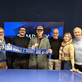 Olly è socio onorario del Sampdoria Club Luca Vialli e Bobby Gol