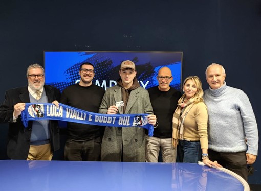 Olly è socio onorario del Sampdoria Club Luca Vialli e Bobby Gol