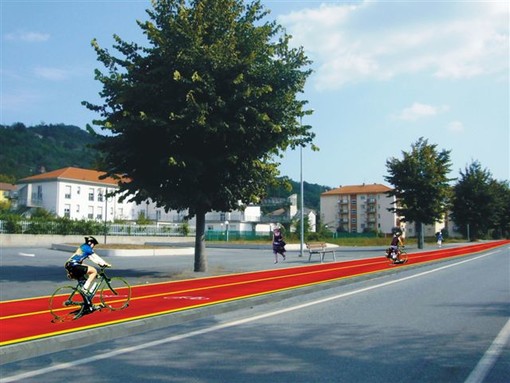 Millesimo: una pista ciclabile finanziata dalla Regione