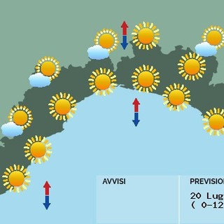 Meteo, clima soleggiato e stabile ovunque. Possibili precipitazioni nell'entroterra