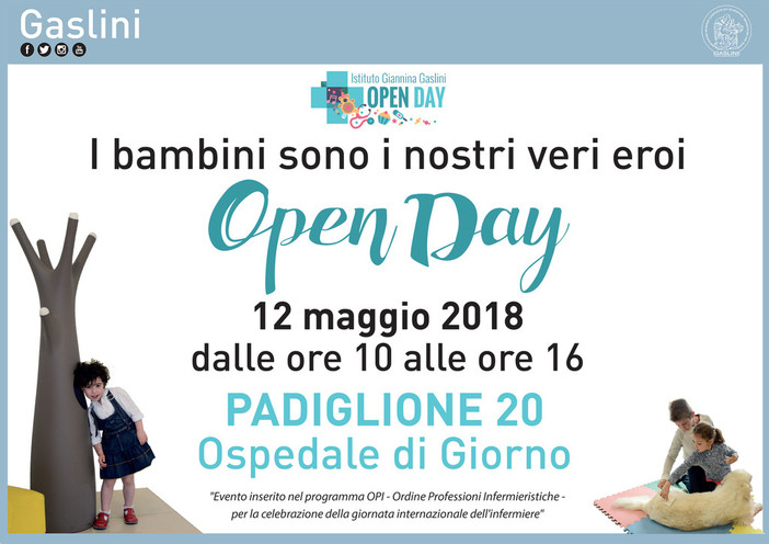 Gaslini open Day, l'ospedale pediatrico genovese si apre alle famiglie