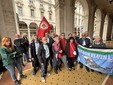 Le immagini della presentazione in piazza De Ferrari