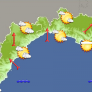 Meteo: giornata in gran parte soleggiata su genovese e Levante