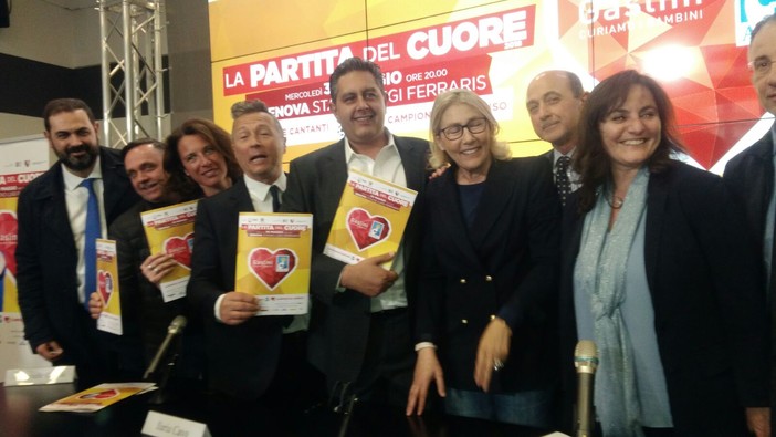 Incontro con i calciatori del Genoa e della Nazionale Cantanti al Museo della Storia del Genoa