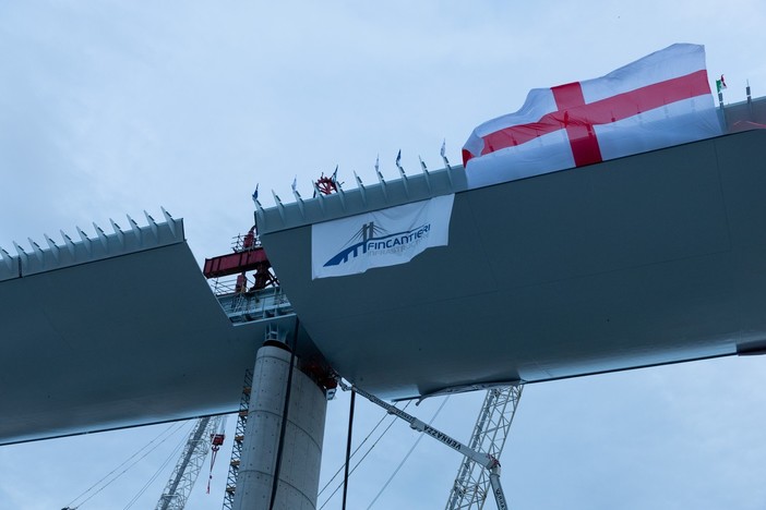 Ponte per Genova, Bono ad Fincantieri: &quot;Modello Genova per il futuro&quot;