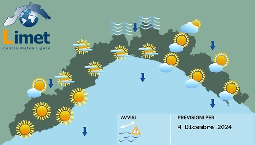 Meteo: nubi e nebbie al mattino sulle vallate, altrove cieli sereni o poco nuvolosi