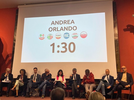 Confronto Regionali, Andrea Orlando non si risparmia: &quot;Non c’è democrazia senza partecipazione e non c’è dove c’è mafia&quot;