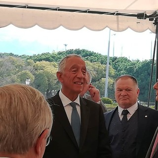 Il Presidente portoghese Marcelo Rebelo de Sousa alla città: &quot;So quanto avete sofferto&quot;