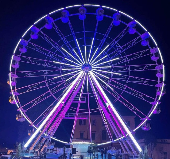 Ad Arenzano inaugura la ruota panoramica Grand Roue 32 (Foto)