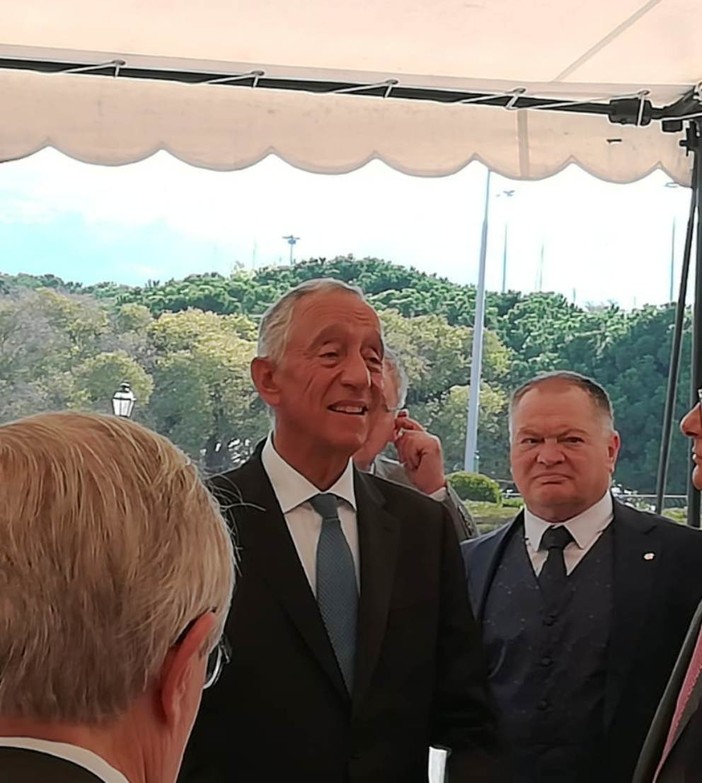 Il Presidente portoghese Marcelo Rebelo de Sousa alla città: &quot;So quanto avete sofferto&quot;