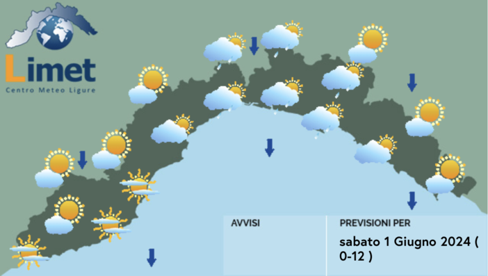 Meteo, ancora instabilità sulla Liguria