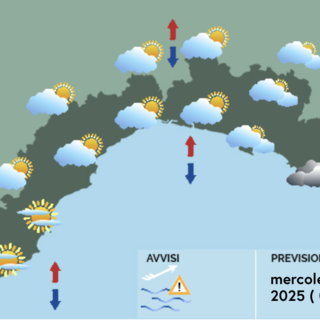 Meteo, giornata stabile in Liguria, ma in serata tornano i rovesci su Genova e il Ponente