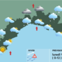 Meteo, cielo nuvoloso e possibili deboli nevicate