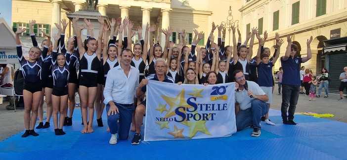 Stelle nello Sport in piazza al fianco della Gigi Ghirotti