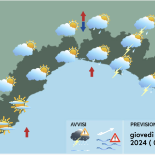 Meteo, instabilità in aumento: in mattinata temporali sul centro levante e venti forti