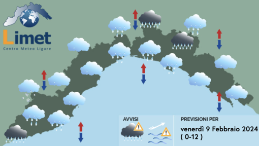 Meteo, arriva un’intensa perturbazione in Liguria