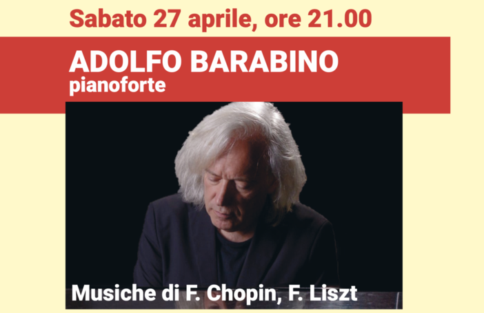 Il celebre pianista Adolfo Barabino torna 'a casa': il concerto al Teatro Sociale di Camogli