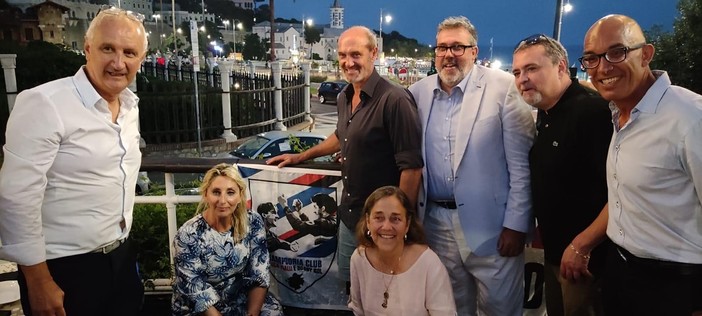 Sampdoria Club Luca Vialli e Bobby Gol, brindisi con il presidente Lanna: &quot;Anche i tifosi hanno partecipato al salvataggio della società&quot; (FOTO)