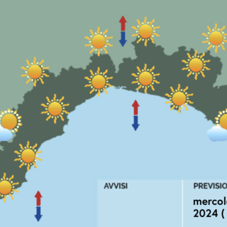 Meteo, condizioni di tempo stabile e temperature oltre la media sulla Liguria