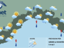 Meteo in Liguria, mattinata soleggiata ma nel pomeriggio arriva la pioggia