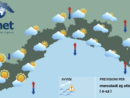 Meteo, nuvole su tutta la Liguria ma pochi rovesci