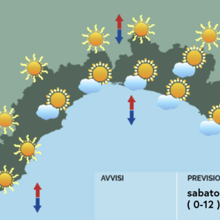 Meteo, mattinata soleggiata in tutta la Liguria