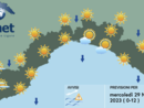 Meteo, cielo coperto entro la serata quasi ovunque in Liguria