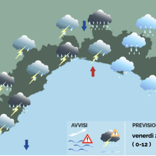 Meteo, la Liguria si sveglia ancora con piogge e temporali