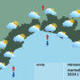 Meteo, generale aumento della nuvolosità e possibili piogge