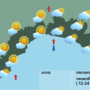 Meteo, si allontana la perturbazione che ha interessato la Liguria ma non si escludono piovaschi