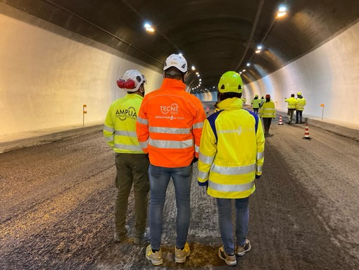 Autostrada A26, conclusi i lavori di ammodernamento alla prima galleria