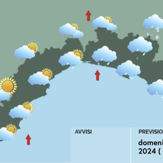 Meteo, aumento della nuvolosità e qualche debole pioggia sulla Liguria