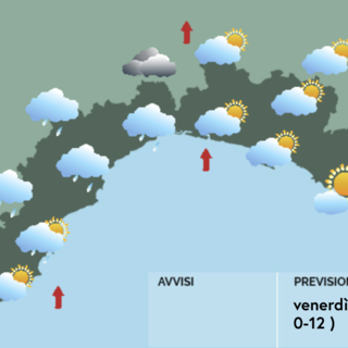 Meteo, due perturbazioni interesseranno la Liguria nei prossimi tre giorni