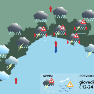 Meteo, temporali e nubifragi di forte intensità