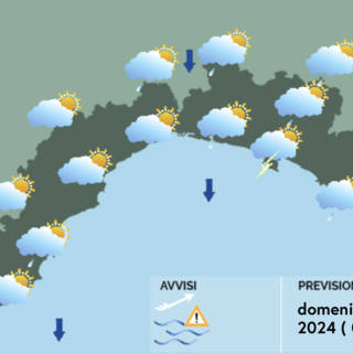 Meteo, ancora pioggia in Liguria: dal pomeriggio aperture sempre più ampie