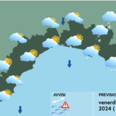 Meteo, al mattino attese piogge diffuse e forti raffiche di vento