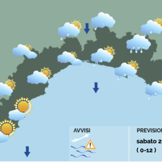 Meteo in Liguria, ancora instabilità a Levante e ampie schiarite a Ponente