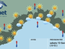 Meteo, mattinata soleggiata in tutta la Liguria