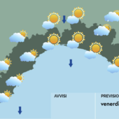 Meteo, giornata variabile e con nuvolosità diffusa. Possibili temporali