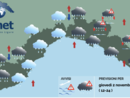 Meteo, dalle 6 è di nuovo allerta sulla Liguria: piogge e venti di burrasca