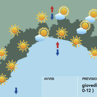 Meteo, giornata prevalentemente soleggiata sulla Liguria