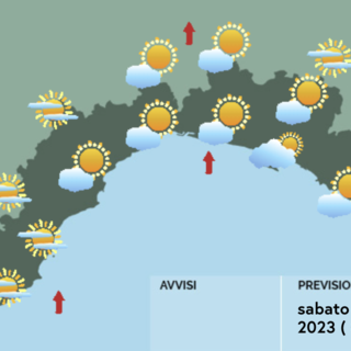 Meteo, sottili velature e qualche nube bassa sulla Liguria